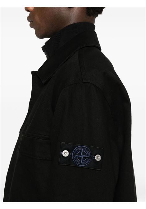 giacca bull denim-tc uomo nera STONE ISLAND | K2S15 Q100027 S00J5V0029